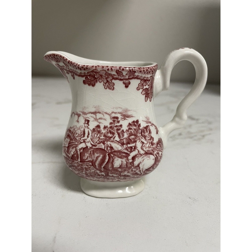 Country Life‎ Red Creamer by Myotts Staffordshire England